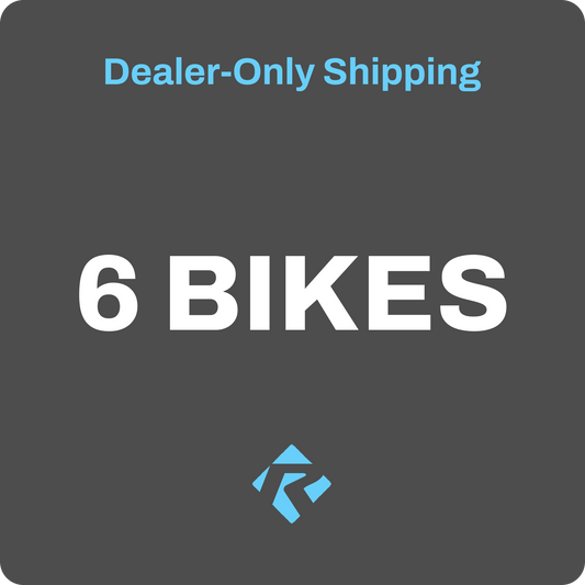 Shipping 6 Bikes