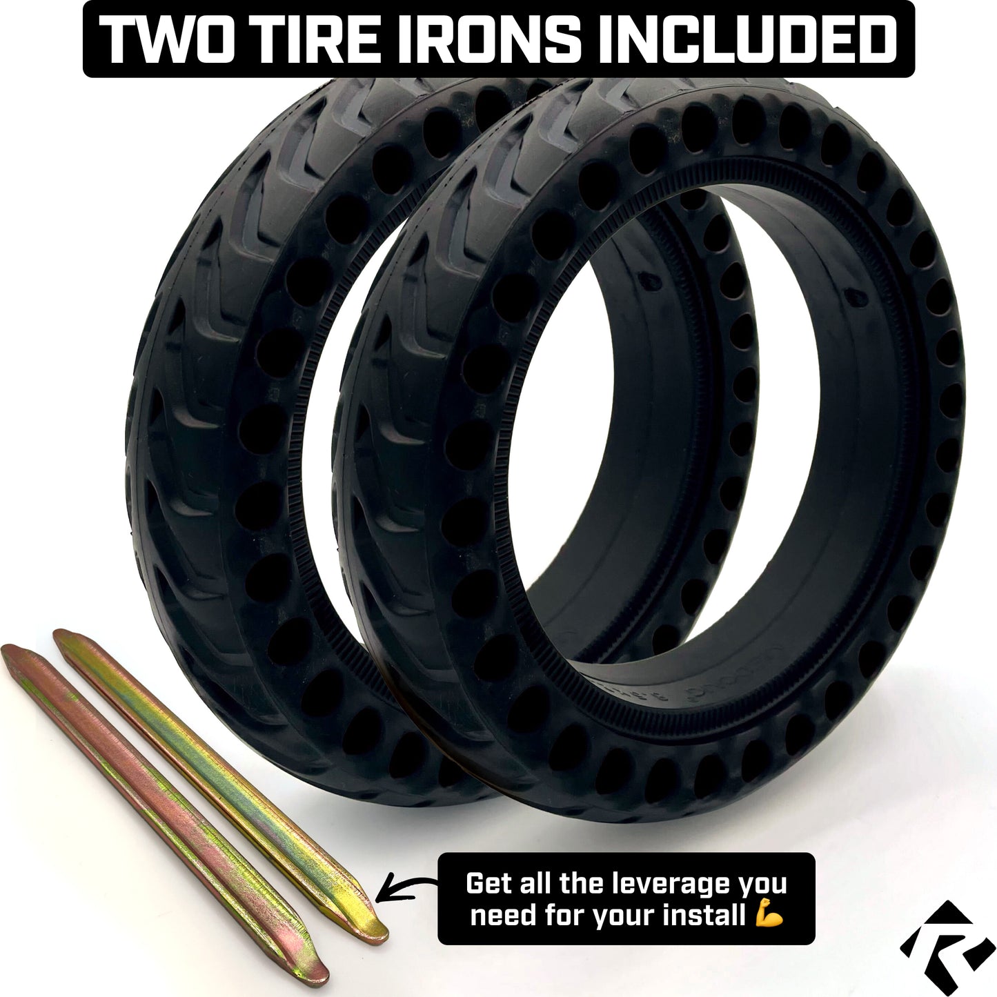 Revere Scooter Tires – 8.5" x 2.0" – 165mm Inner Diameter