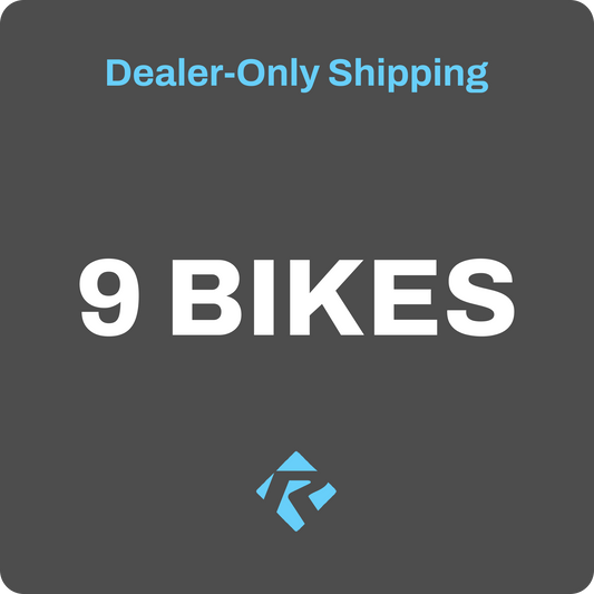 Shipping 9 Bikes