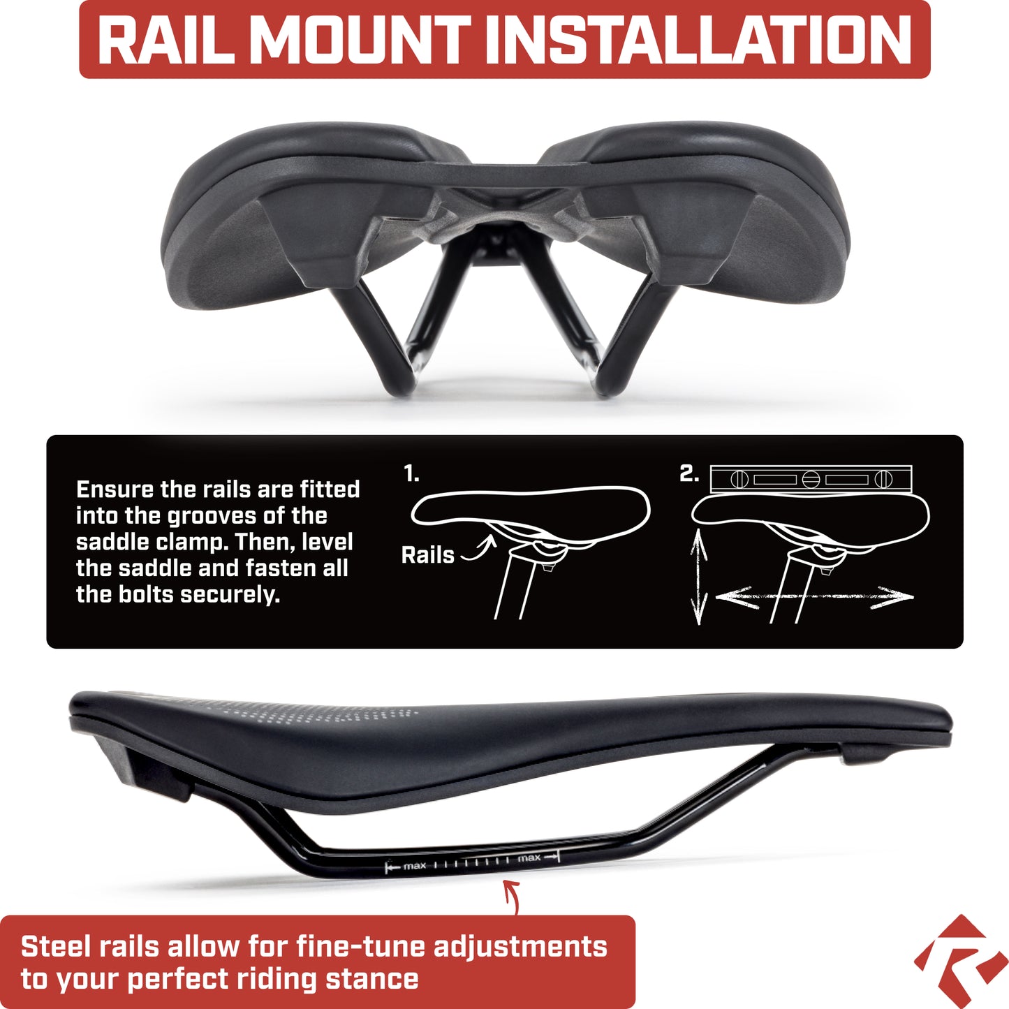 Revere Hollow Channel Performance Bicycle Saddle – RRP 255