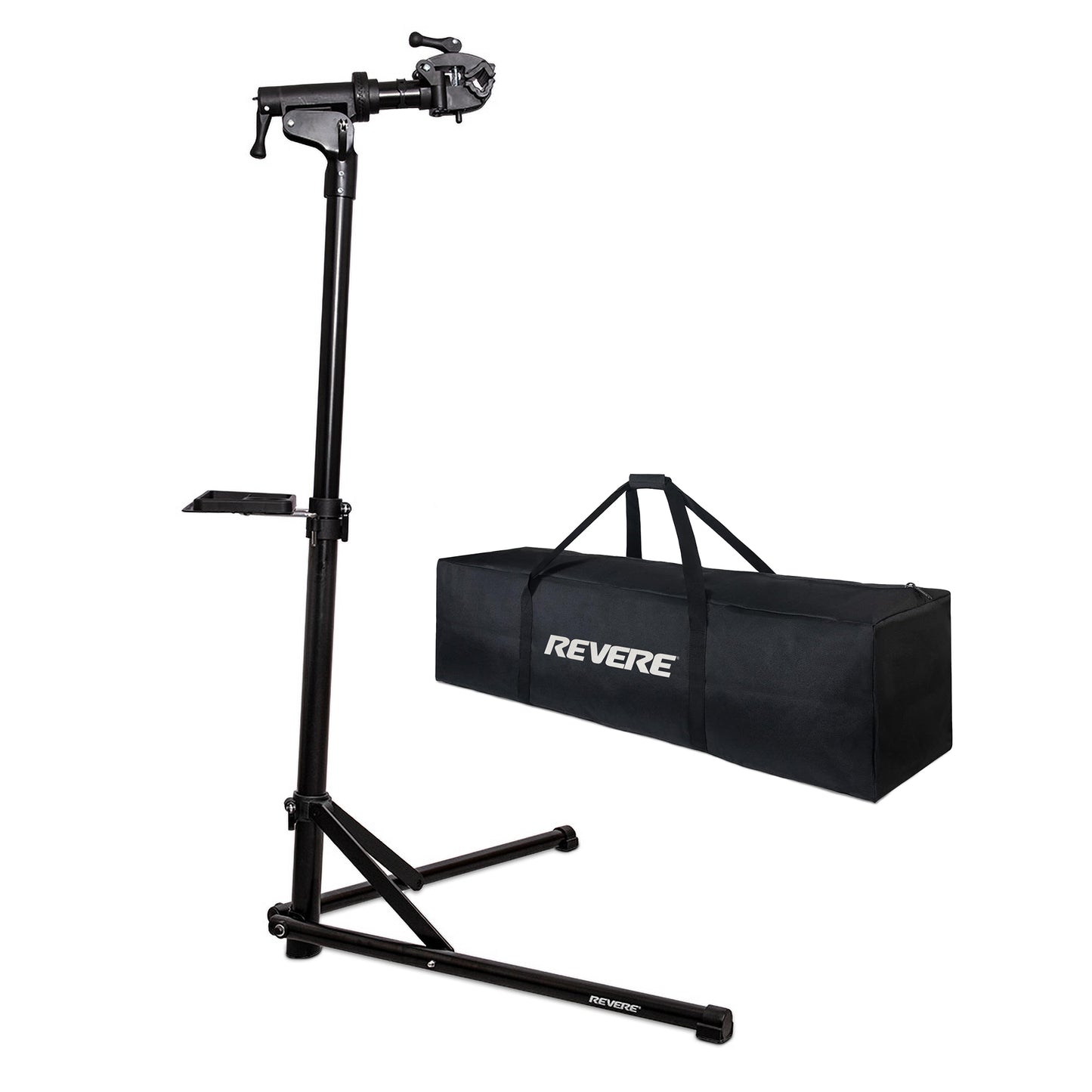 Revere Bike Repair Stand with Storage Bag - Black