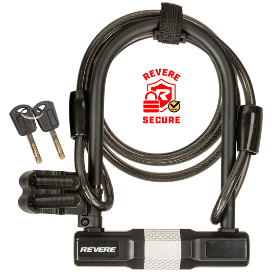 Revere Defender 7 Plus Keyed U Lock System