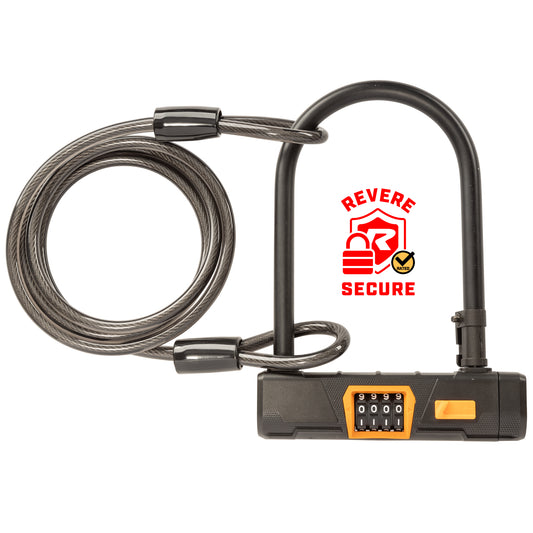 Revere Defender 4 Plus Combination U Lock System