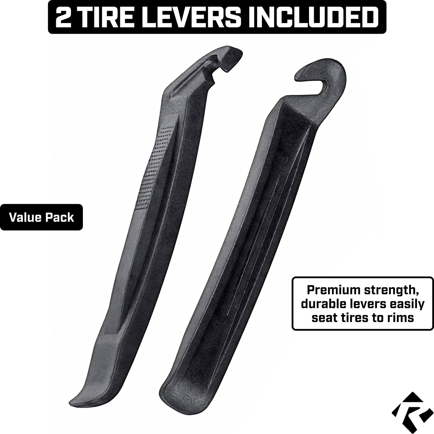 Revere Fat E-Bike Tire 20"x4.0" – 1 Tire + 2 Tire Levers