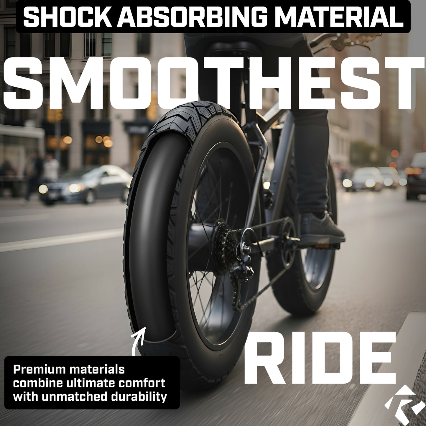 Revere Fat E-Bike Performance Tubes – 20"x4.0" – 2 Tubes + 2 Tire Levers