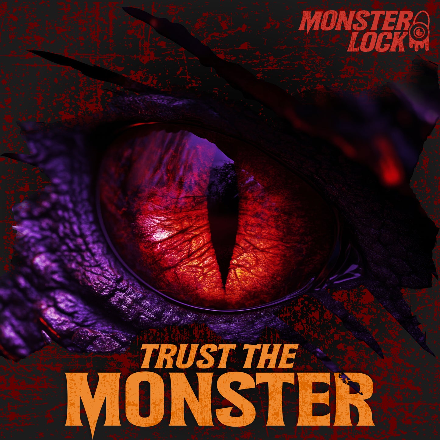 MONSTER LOCK Heavy-Duty Sleeved-Chain Lock w/ Dual 3" Cuffs (ML901)