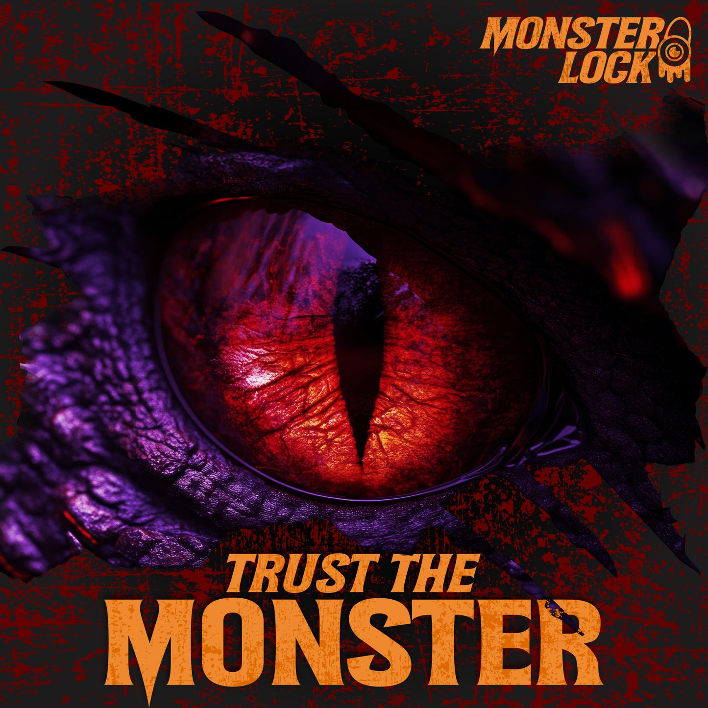 MONSTER LOCK Heavy-Duty Bike & Scooter Cable Cuff Lock w/Mounting Bracket (ML701)