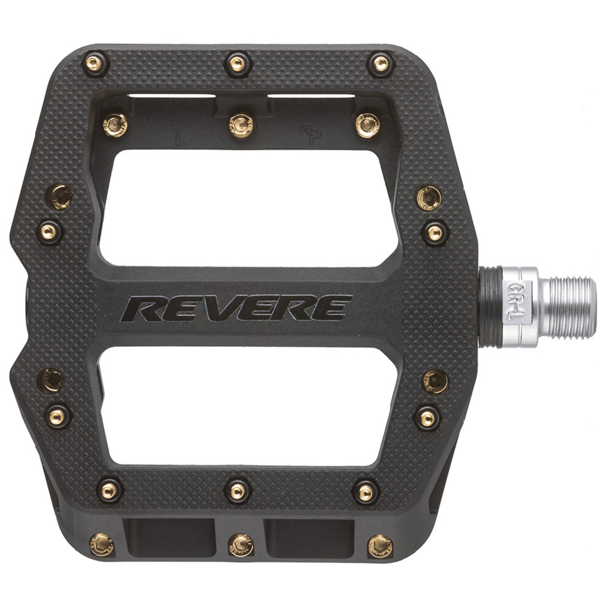 bicycle foot pedals Revere ProGrip 1 Pedals – Gold Pins – Revere Bicycles