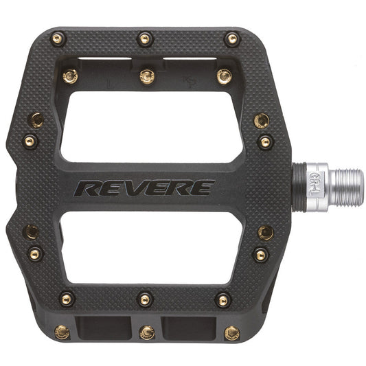 Revere ProGrip 1 Pedals – Gold Pins