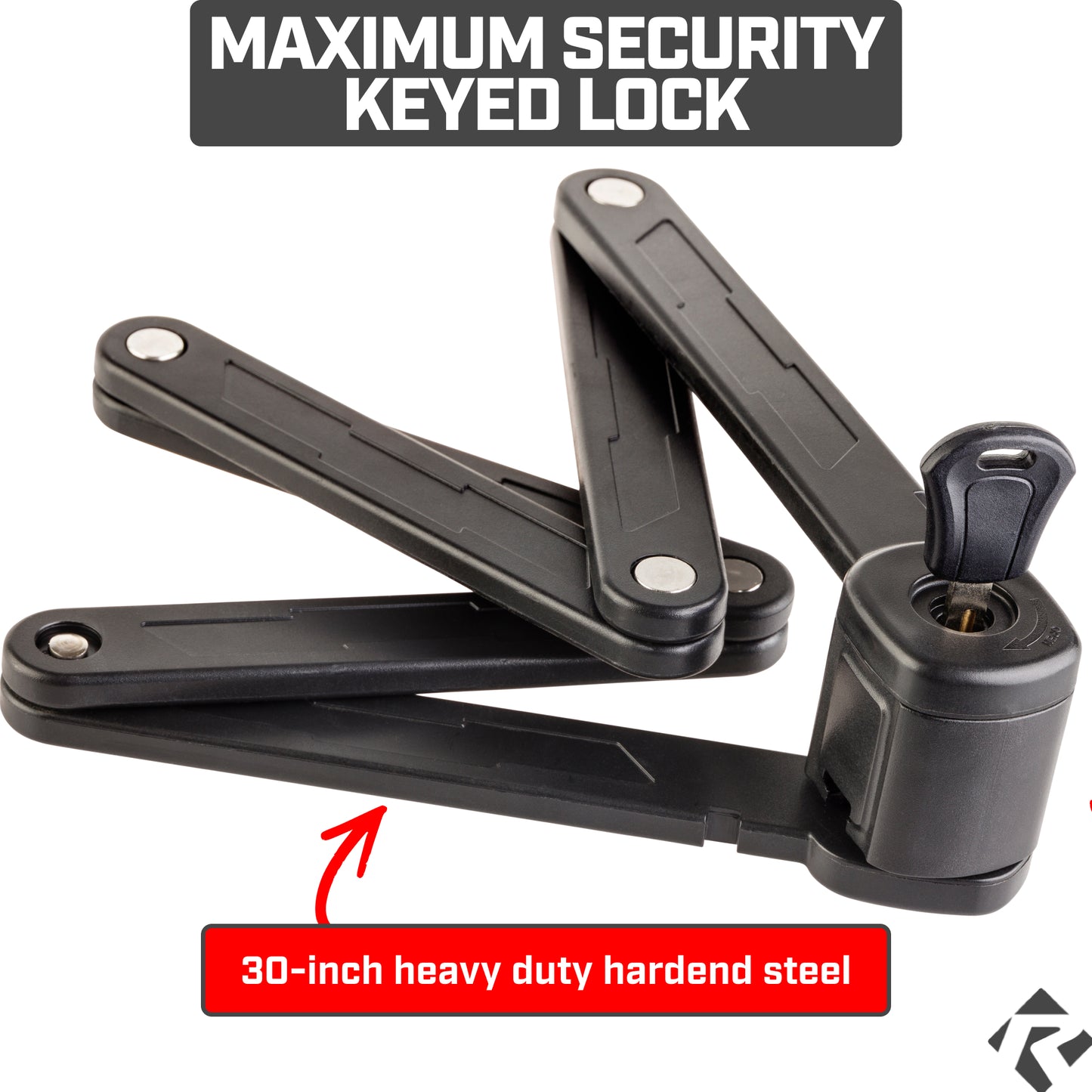 Revere Shield Keyed Folding Lock