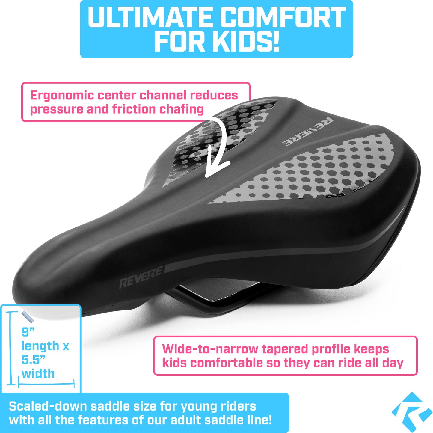 Revere Youth Memory Foam Saddle